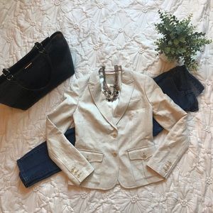 EUC Banana Republic Cream Blazer